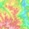 Spedaletto topographic map, elevation, terrain