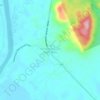 Kampung Pulau Tawar Baru topographic map, elevation, terrain