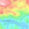 Pus topographic map, elevation, terrain