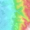 Chatoux topographic map, elevation, terrain