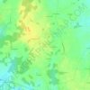 Bois Magné topographic map, elevation, terrain