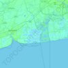 Phan Thai Norasing topographic map, elevation, terrain