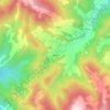 Salceda topographic map, elevation, terrain