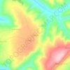 Kanazi topographic map, elevation, terrain