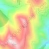 Masouri topographic map, elevation, terrain