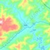 Malu topographic map, elevation, terrain