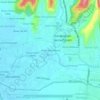 Dusun Perempung topographic map, elevation, terrain