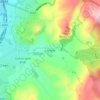 Langley topographic map, elevation, terrain