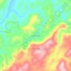 Chestnut Valley topographic map, elevation, terrain