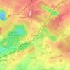 Élinghen topographic map, elevation, terrain