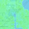 Middle Tampa Bay topographic map, elevation, terrain