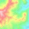 Chisquio topographic map, elevation, terrain