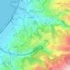 Majzoub topographic map, elevation, terrain