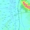 蚁蜂镇 topographic map, elevation, terrain