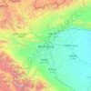 Kaschgar topographic map, elevation, terrain