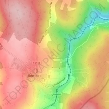 Gründelwald topographic map, elevation, terrain