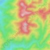 Хвойная topographic map, elevation, terrain