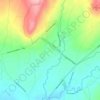 Newtown Crommelin topographic map, elevation, terrain