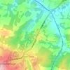 Boarshead topographic map, elevation, terrain