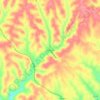 Ruckerville topographic map, elevation, terrain