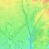 Swedetown Village topographic map, elevation, terrain