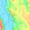 Maenan topographic map, elevation, terrain