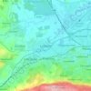 Linwood topographic map, elevation, terrain