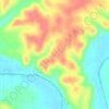 McMaster Woods Nature Preserve topographic map, elevation, terrain