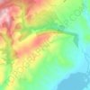 Çiçekalanı topographic map, elevation, terrain