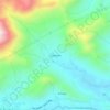 Cañaveral topographic map, elevation, terrain