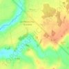 Puiseaux topographic map, elevation, terrain