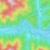 Valea lui Stan topographic map, elevation, terrain