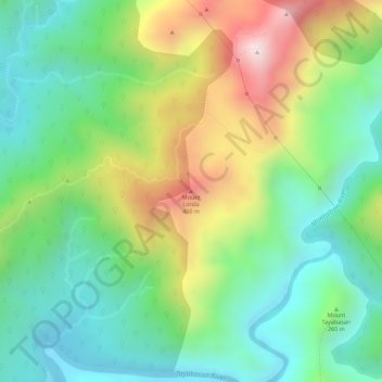 Mount Limila topographic map, elevation, terrain
