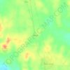 Barringer topographic map, elevation, terrain