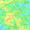 Kampung Aman topographic map, elevation, terrain
