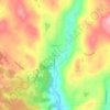 Jackson topographic map, elevation, terrain