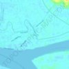 Anggana topographic map, elevation, terrain