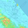 Hà Tĩnh topographic map, elevation, terrain