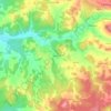 Malaval topographic map, elevation, terrain