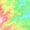 Cruz del Herrero topographic map, elevation, terrain