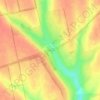 Vynohradne topographic map, elevation, terrain
