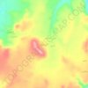 Al Wasitah topographic map, elevation, terrain