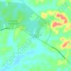 Kampung Sungai Dendang topographic map, elevation, terrain