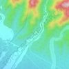 Mohand topographic map, elevation, terrain