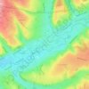 Charlieu topographic map, elevation, terrain