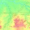 Jalgaon topographic map, elevation, terrain