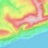 Littleton Down topographic map, elevation, terrain