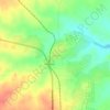 Esigodini topographic map, elevation, terrain