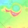 Caldera Blanca topographic map, elevation, terrain