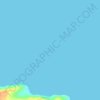 Baie de Diego-Suarez topographic map, elevation, terrain